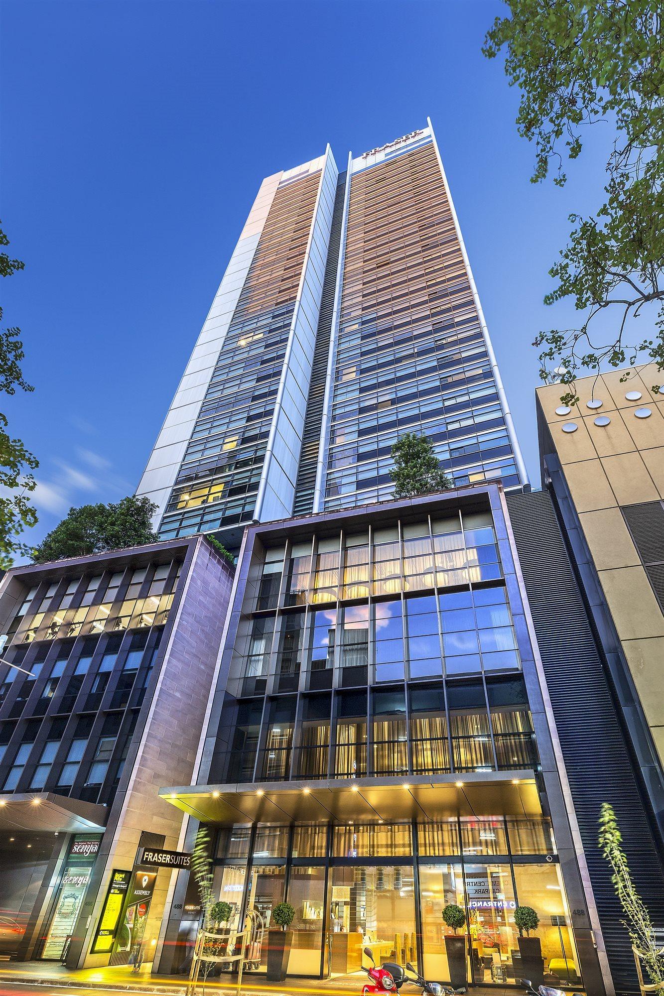 Fraser Suites Sydney Exterior foto The proposed tower