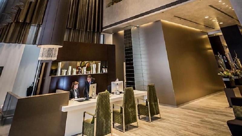 Fraser Suites Sydney Exterior foto The lobby of the hotel