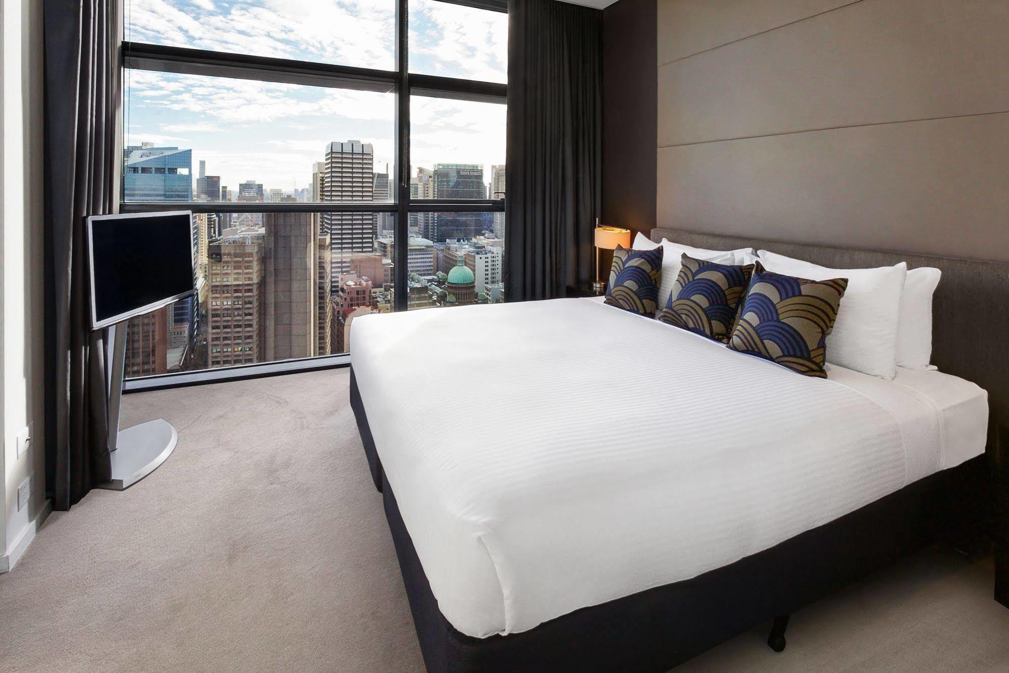 Fraser Suites Sydney Exterior foto A bedroom at the hotel